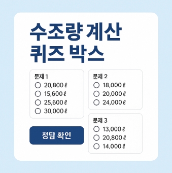 소방 수조량 계산 방법 및 설치 기준-썸네일