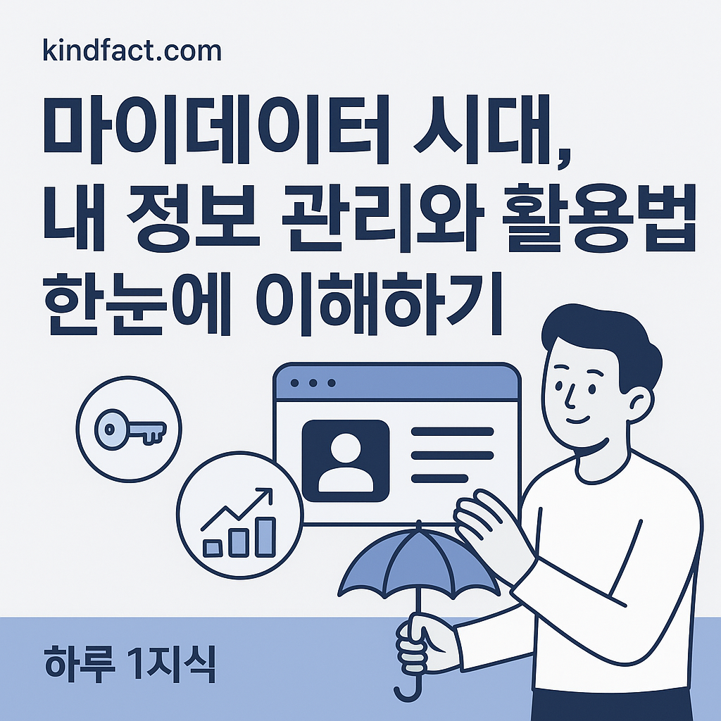 마이데이터 시대, 내 정보 관리와 활용법 한눈에 이해하기-썸네일